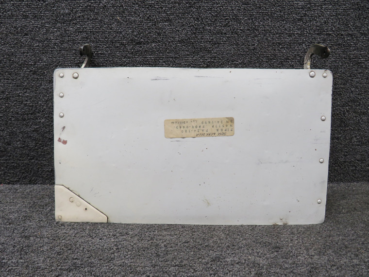 21112-000 Piper PA24-180 Nose Gear Door Assembly (White) (Worn)