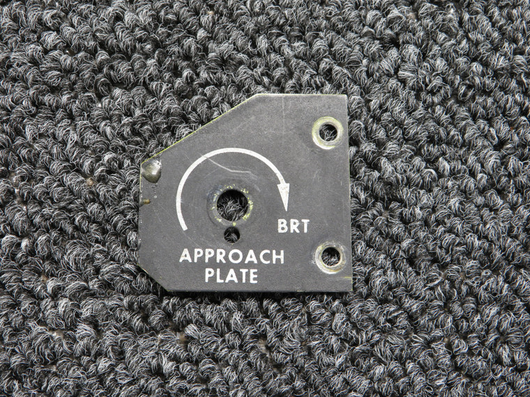 101-530022-605 Beech KA200 Glareshield Approach Plate LH