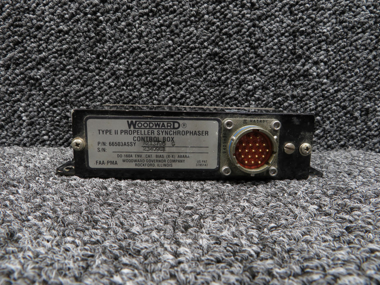 66503ASSY-A213796G Woodward Type II Propeller Synchrophaser Control Box