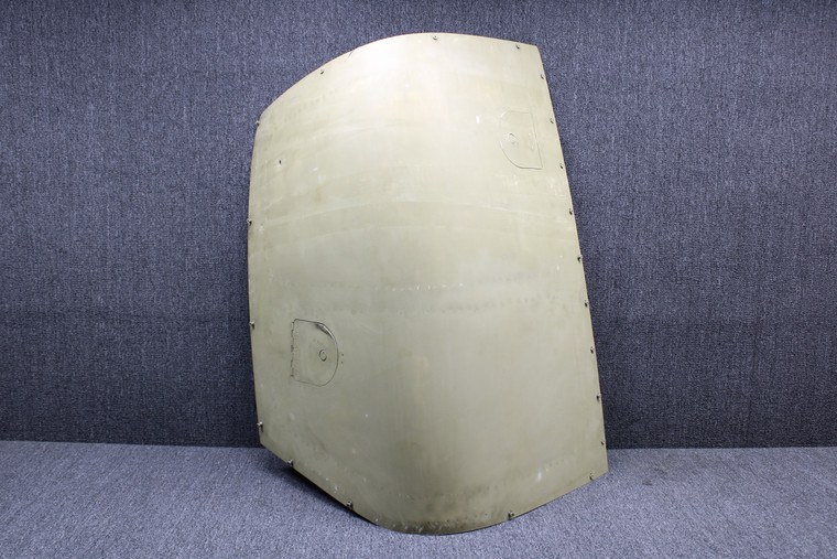 1252400-33 (Use: 1252400-81) Cessna 210L Cowl Assy Half Upper LH w Doors (Zinc)