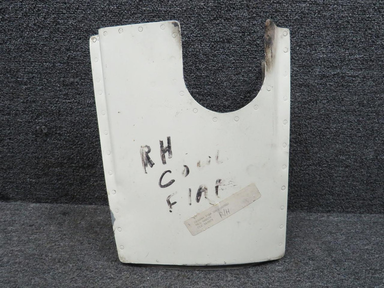 1213070-4 Cessna 210A Cowl Flap Door Assembly RH (Worn) (Dented)
