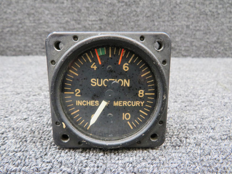 AW-17-8-21-0 (Alt: 26-86019-1) US Gauge Suction Indicator (Chipped Mount)