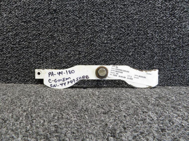 86259-002 Piper PA-44-180 Nose Landing Gear Steering Cam
