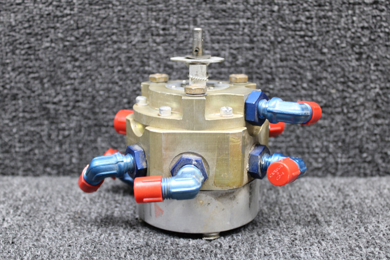 HE825-1 (Alt: 191886-10) Bellanca 17-30 H and E Fuel Selector Valve (Scraped)
