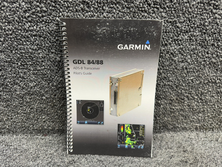 190-01122-03 Rev. E Garmin GDL-84,88 ADS-B Transceiver Pilot’s Guide