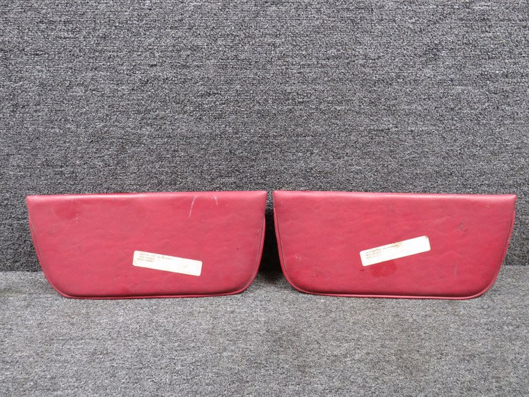 0700122-13, 0700122-12 Cessna 182P Sun Visor Set LH &amp; RH (Minus Bracket) (Worn)