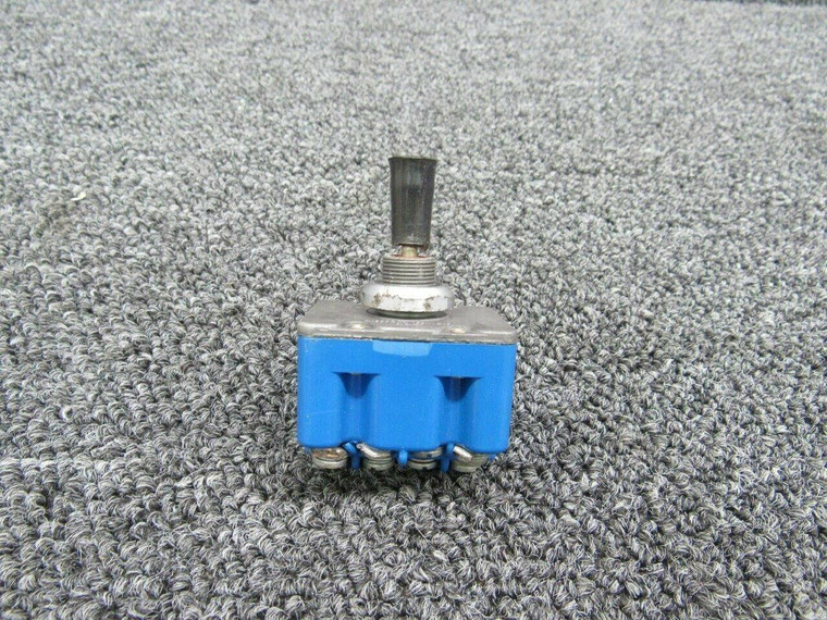 4TL1-12 (Alt: MS27406-1) Micro Switch Toggle Switch Assembly (Black)