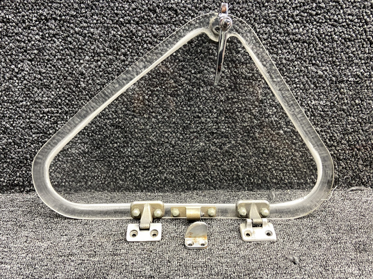 5111603-3, 0811724-19 Cessna 421B Storm Window Assy LH w Hinges &amp; Latch