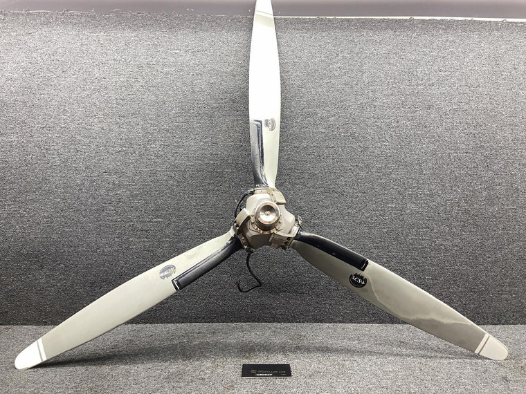 3AF37C516 McCauley Three Blade Propeller Assembly LH w Logs