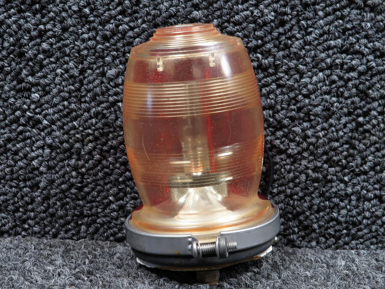 757-762 Piper PA-34 Whelen Strobe Light Assembly (Red and White Split)