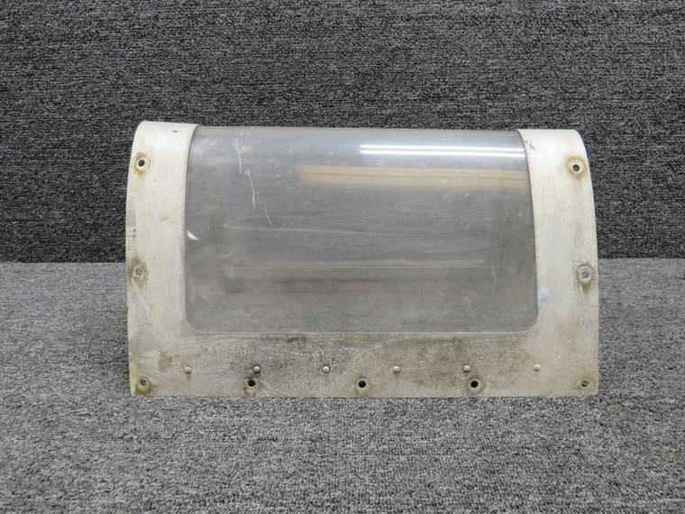 0523115 Cessna 150 Landing Light Window Assembly (Scratched Plexiglass)