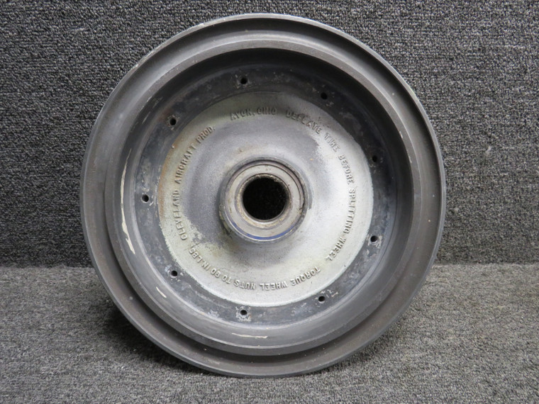 161-01901 Cleveland 40-40A 6.50-10 Main Wheel Inner Wheel Half (Worn)