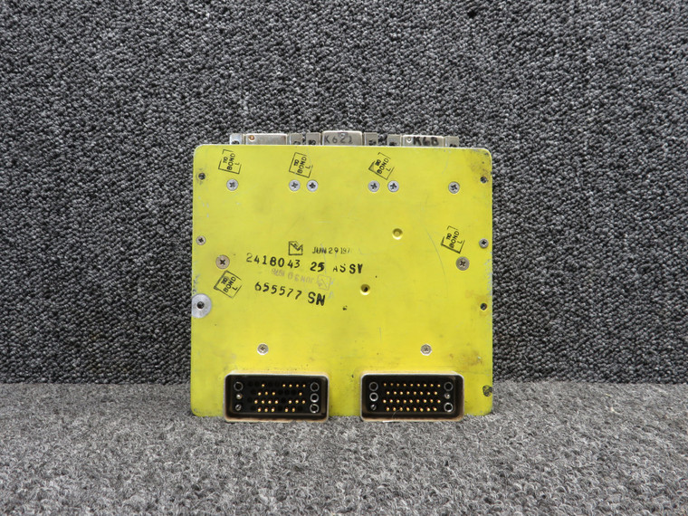 2418043-25 Learjet 35 Fuel Control Relay Box Assembly