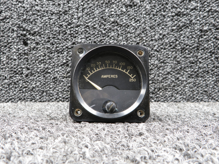 51050 (Alt: 550-565) Rosemount 34G Ammeter Indicator (Slight Hazing to Glass)