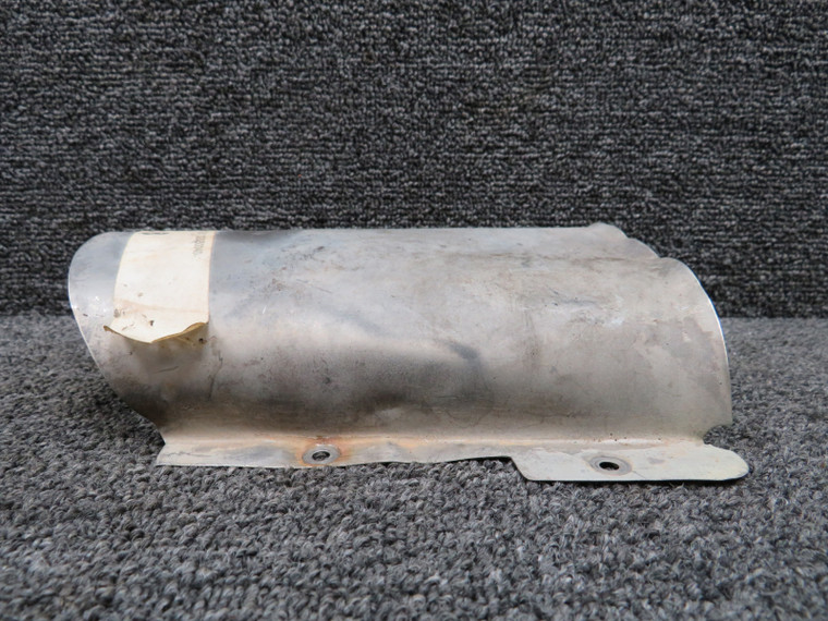 0851615-2 Cessna 320B Engine Exhaust Inboard Drip Shield RH (Damaged Hole)