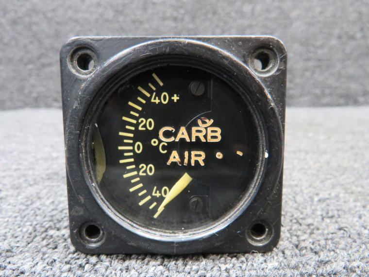 MS28008-1 (Alt: 137660) Weston Carburetor Air Temp. Indicator (Cracked Screen)