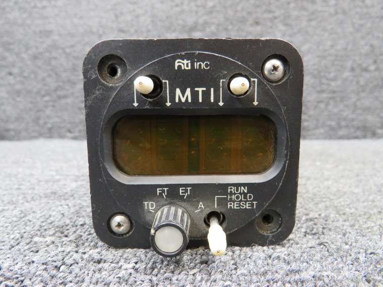 MTI HT Instruments Fuel Computer (Yellowed Screen, Worn Knobs)