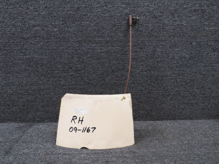 002-410025-14 Beechcraft 36 Cowl Flap Assembly RH with Rod (Damaged)