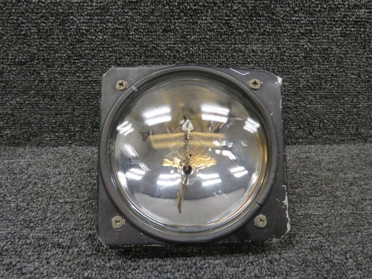 472-071, 17975-000 Piper PA23-250 Taxi Light Assembly with Brackets (Worn)
