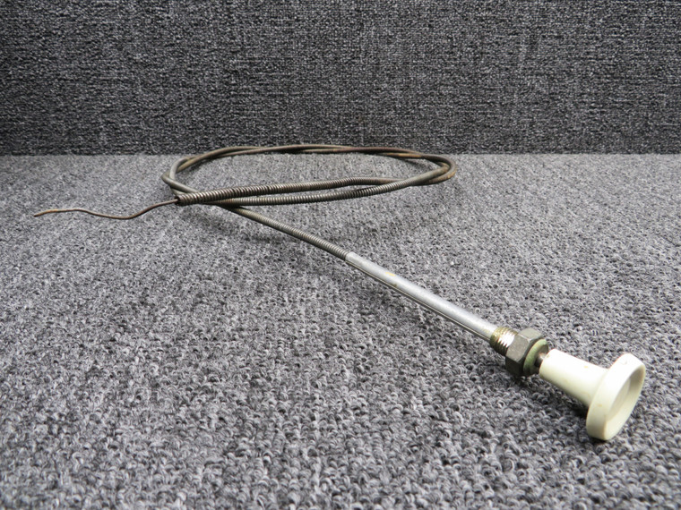 0713302-5 Cessna 210 Cabin Heat Control Cable (Length: 63.5”) (Crazing)