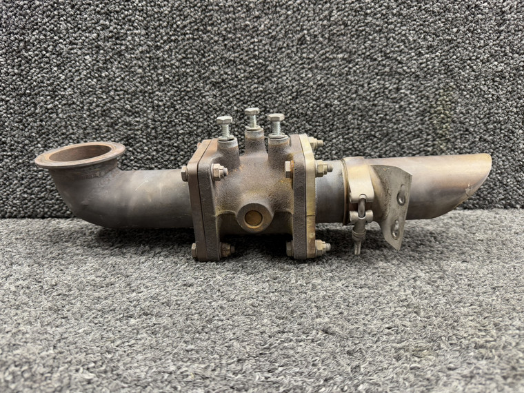 9910299-10, 9910299-36 Continental TSIO-520-NB1B Wastegate &amp; Bypass Exhaust Assy