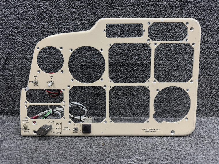 102-320011-603 Beechcraft 58P Instrument Panel Assembly LH with Switches