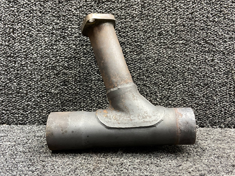 643861-102 (Use: 654264) Continental TSIO-360-KB Aft Exhaust Riser LH (No Probe Hole)