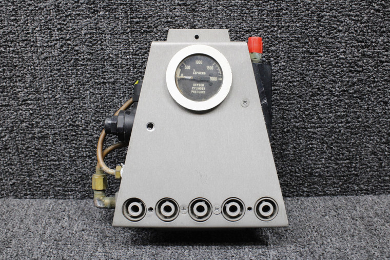 A2000 Alar Automatic Continuous Flow Oxygen Regulator with Gauge