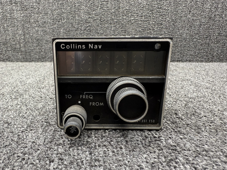 622-2080-011 Collins VIR-351 Navigational Receiver Radio with Tray (Core)
