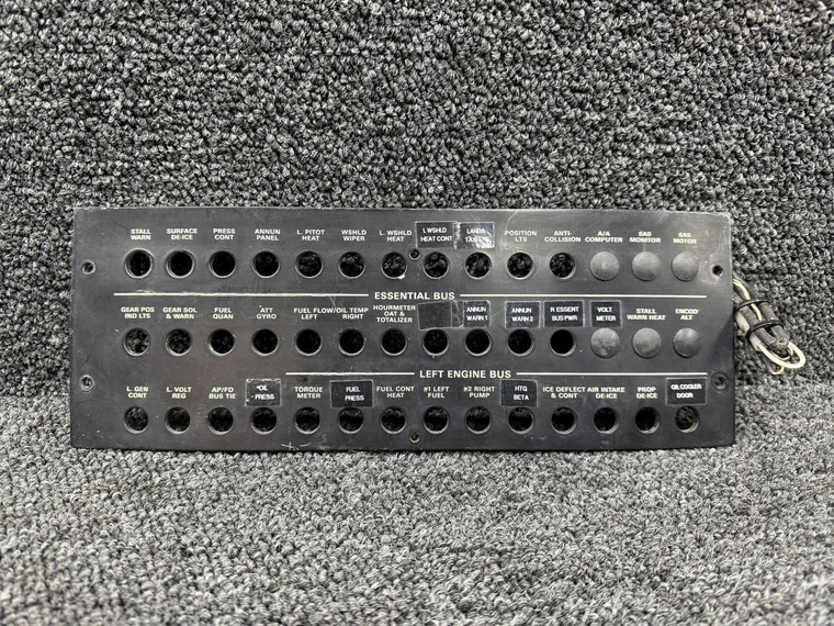 80475-002 Piper PA-31T Electroluminescent Switch Panel Cover