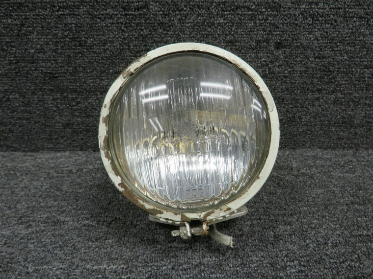 Aero Commander 681 Landing Light Assembly (Worn Housing, Some Rust)