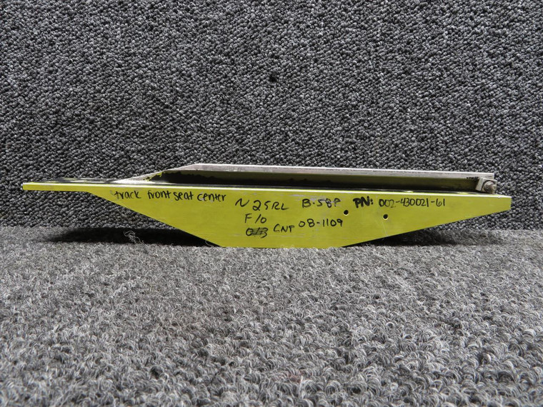 002-430021-61 Beechcraft B-58 Cabin Center Seat Track