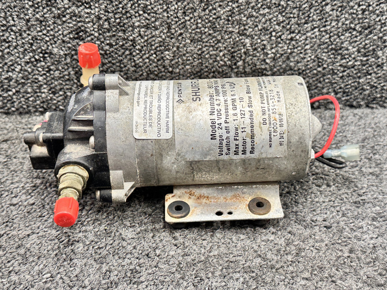 8000-953-238 Shurflo Diaphragm Pump Assembly with Mount (24V, Corrosion)