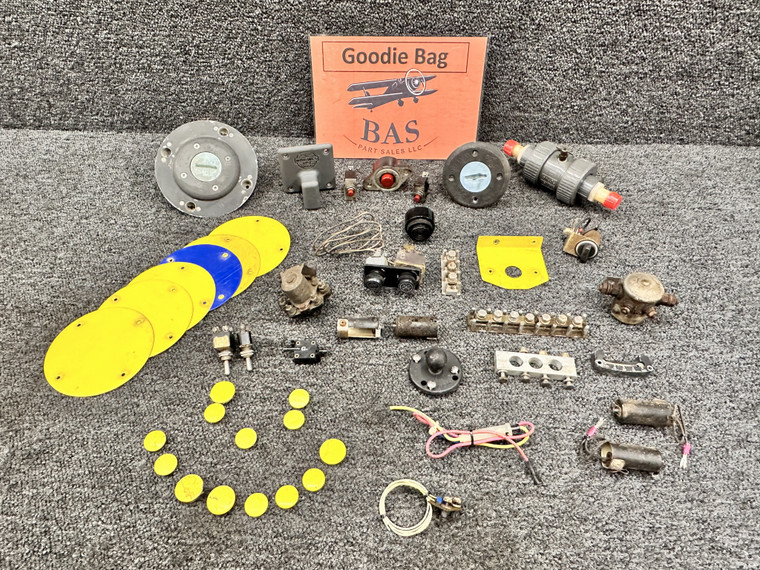 1994 Air Tractor AT-502B Goodie Bag (Switches, Brackets, Lights)