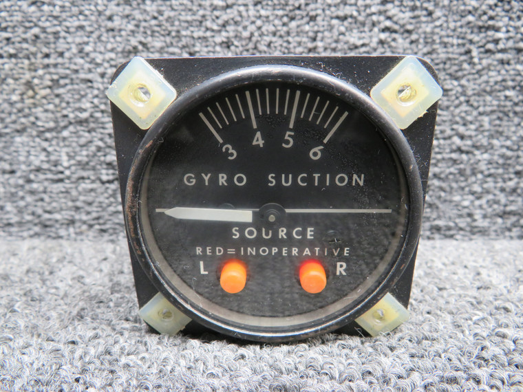 1G5-4 Airborne Gyro Suction Indicator (Some Wear)