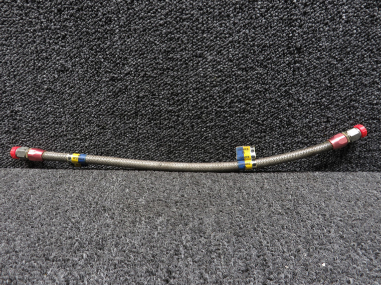 Aeroquip Hydraulic Return Line Steel Braid 17.25” (New Old Stock)