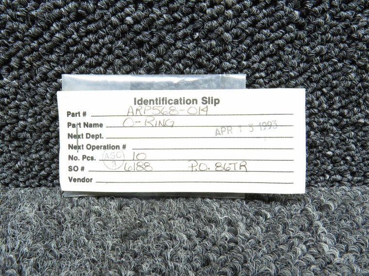 ARP568-014 Beechcraft O-Ring (Set of 10)