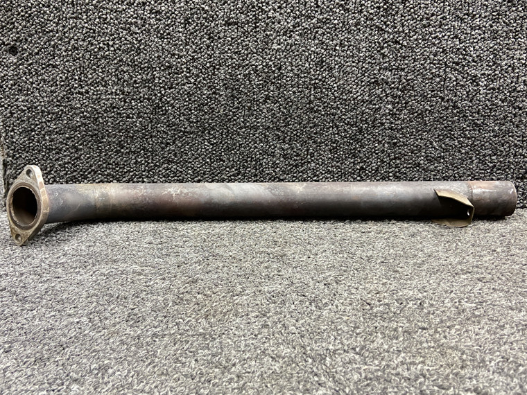 10349-003 (Use: 10349-002) Continental IO-360 Fwd Exhaust Riser LH w Probe Hole