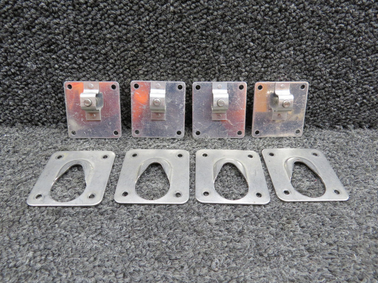 68094-003, 79781-002 Piper PA44-180 Rear Seat Attach Plate (Set of 4)