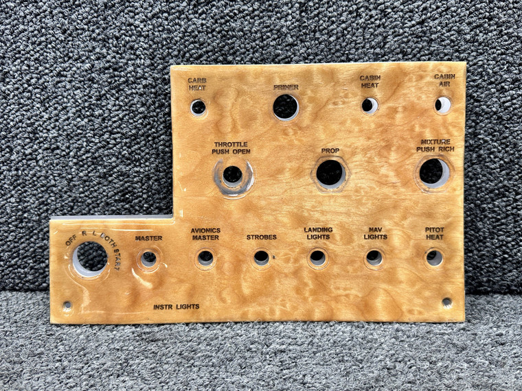 0713501-3 Cessna 182C Instrument Panel Pan Assembly