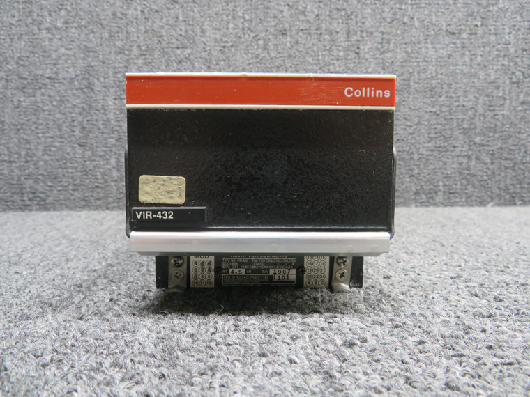 622-7194-101 Collins VIR-432 VOR, LOC, GS, MB Receiver with Mods