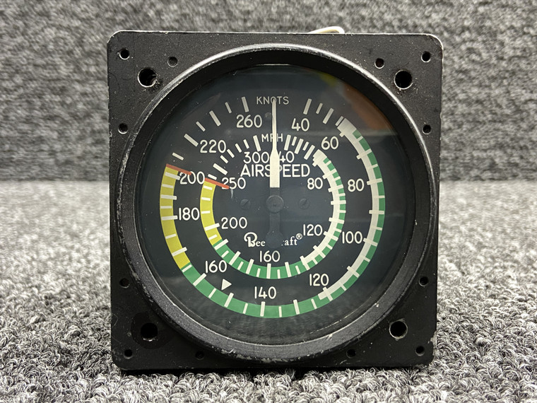 EA5176-33L-BEC (Alt: C661065-0301) Edo-Aire EA-5176 Airspeed Indicator (Lighted)