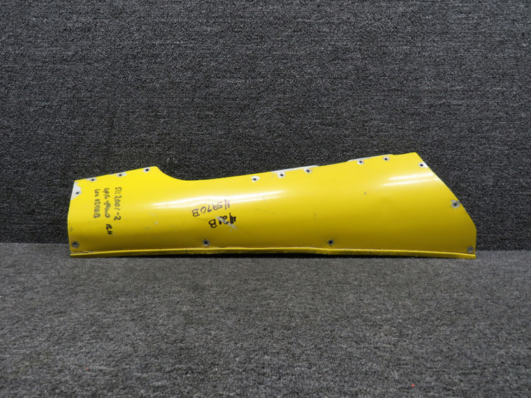 5112001-2 Cessna 421B Horizontal Upper Forward Fairing RH (Colored) (Bent)