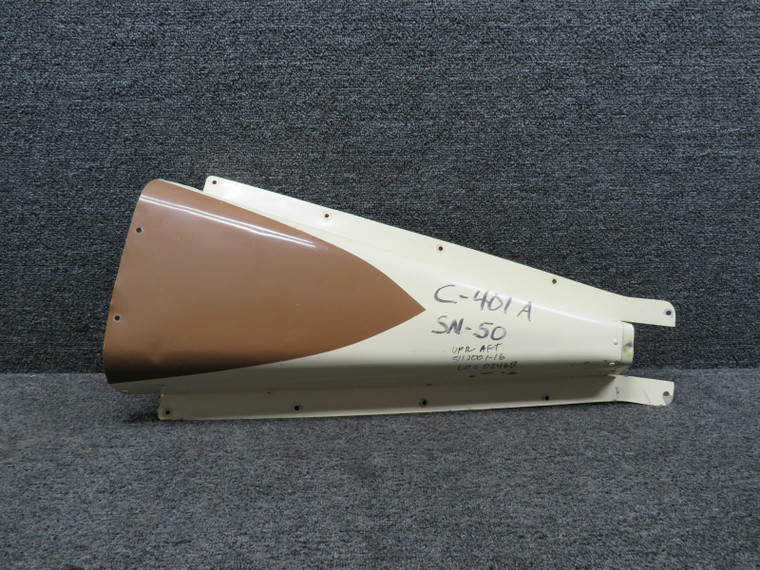 5112001-16 Cessna 401A Stabilizer Fairing Upper Aft (Colored) (Bent Edge)
