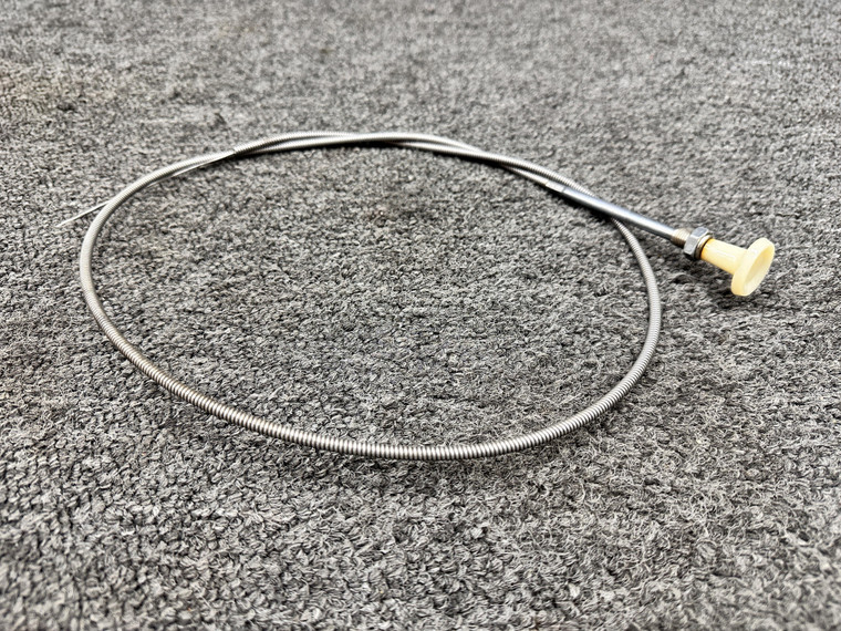 0411090-22 Cessna 182C Carburetor Heat Control Cable (Length: 44”)
