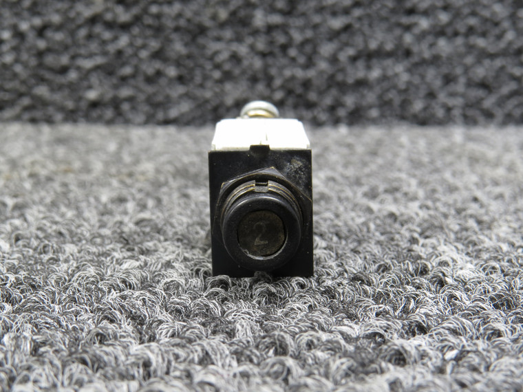 7274-2-2 (Alt: MS26574-2) Klixon Push Circuit Breaker (2A)