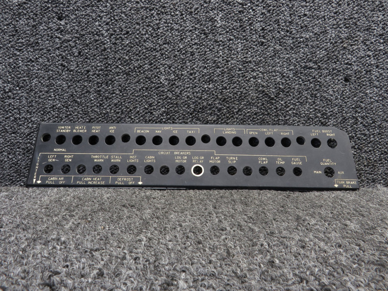 96-324034-17 Beechcraft Edge Lit Subpanel LH