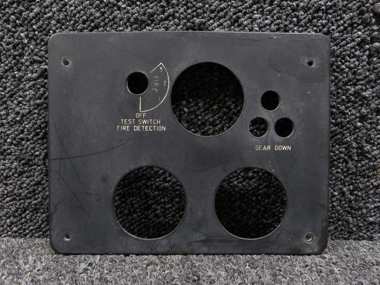 100-524056-601 Beechcraft Lighted Edge Subpanel Assembly