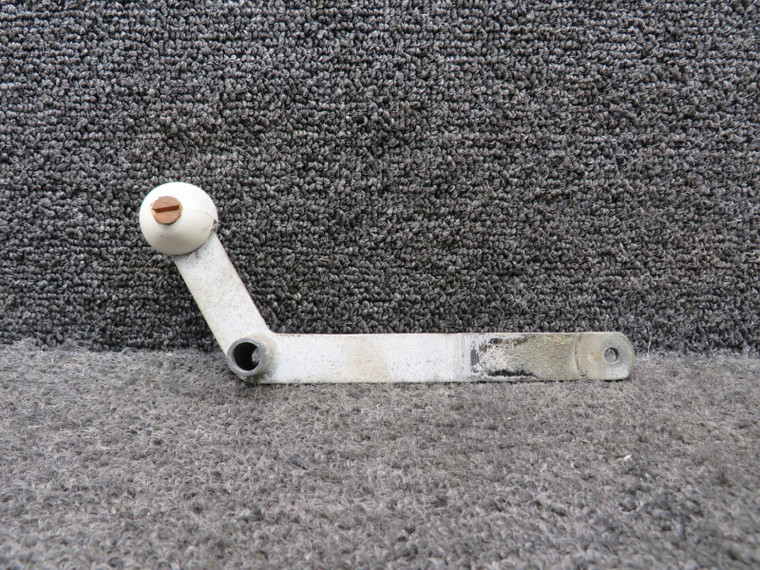 1213034-1 Cessna 210A Cowl Flap Control Lever Assembly (Worn Knob)