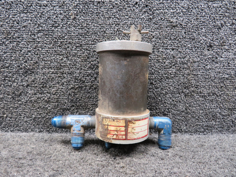 HE-759-3 Beechcraft C23 H&amp;E Fuel Strainer Assembly (Minor Rust)